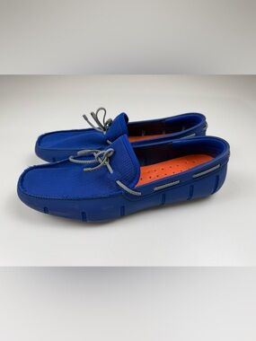 SWIMS Boat Loafers Laced Waterproof Washable Shoes Men’s 11 Blue